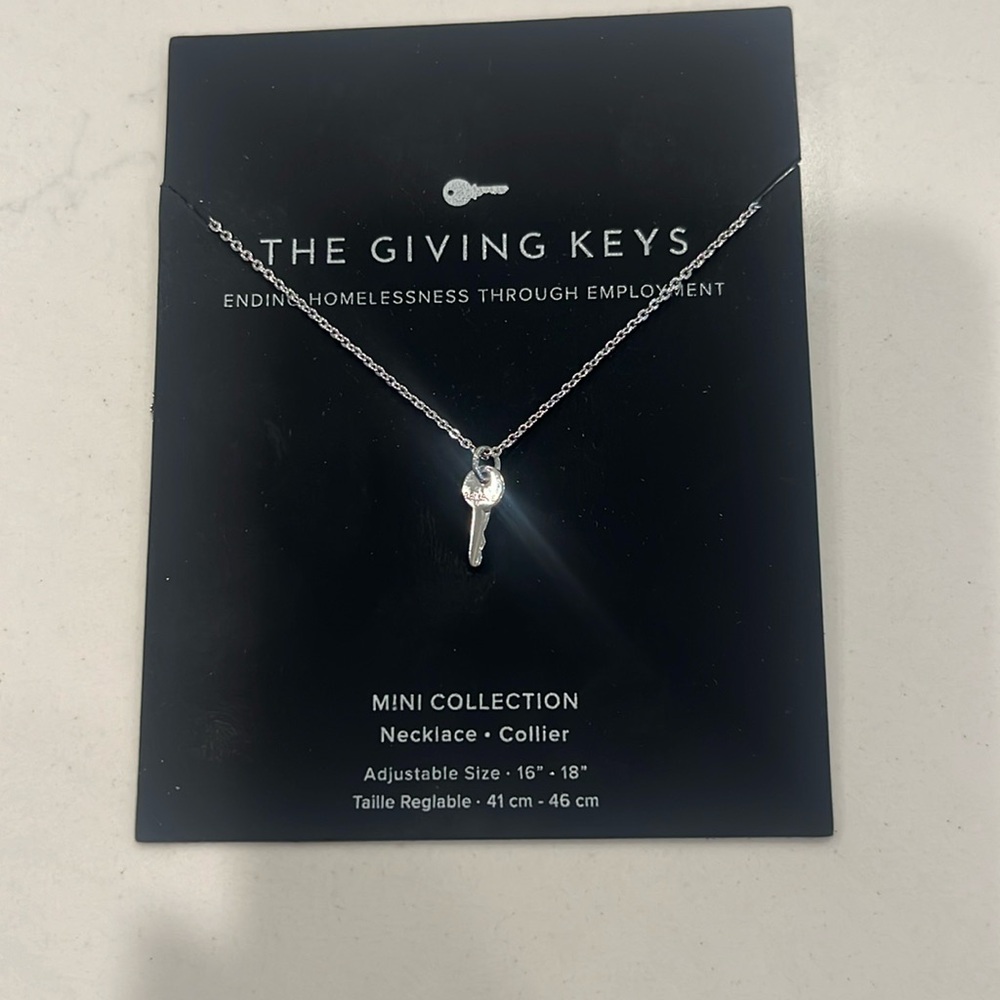 New necklace by The Giving Keys